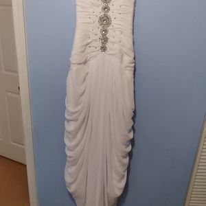 NEW/BEAUTIFUL STRAPLESS WEDDING GOWN, WITH TRAIN!